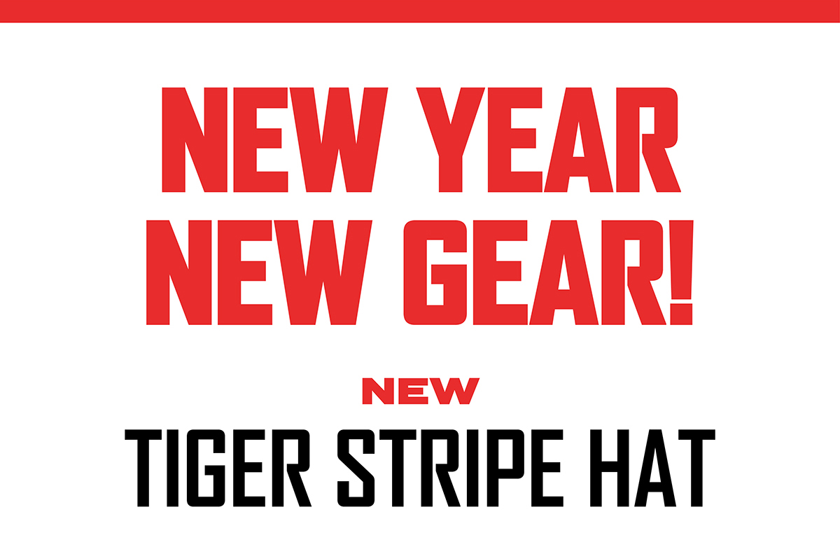 New Year, New Gear! Introducing the new SureFire Tiger Stripe Camo Hat