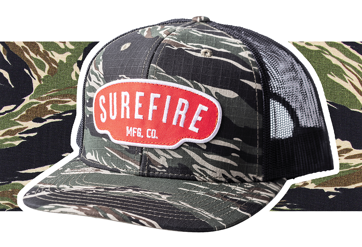 New Year, New Gear! Introducing the new SureFire Tiger Stripe Camo Hat