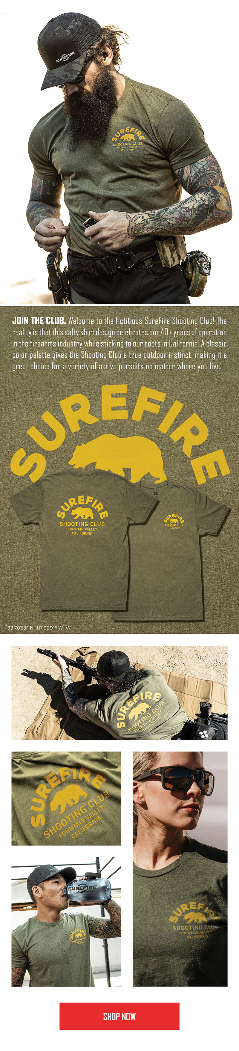SureFire Shooting Club Shirt