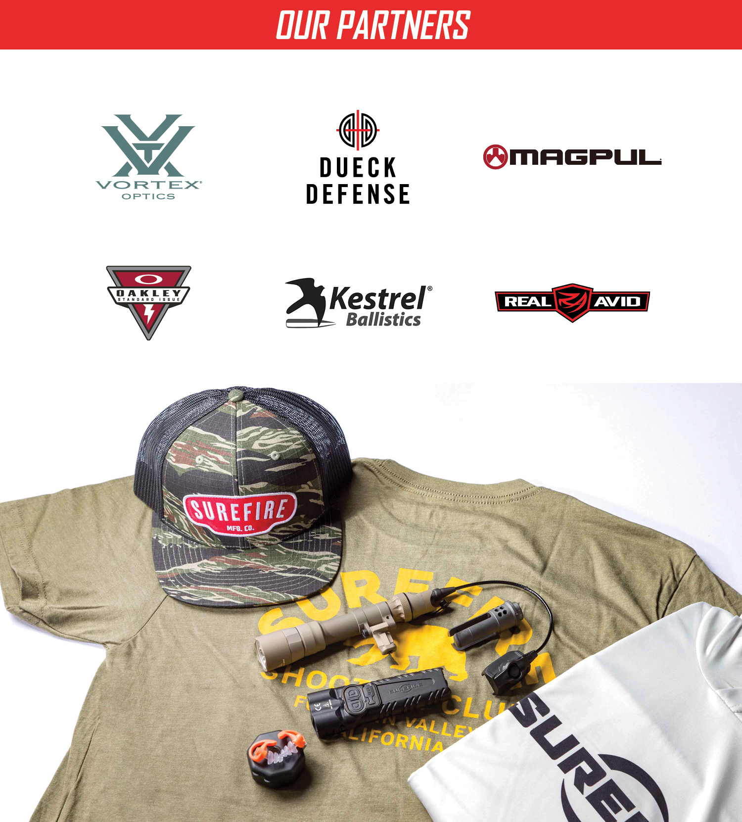SureFire Giveaway Partners