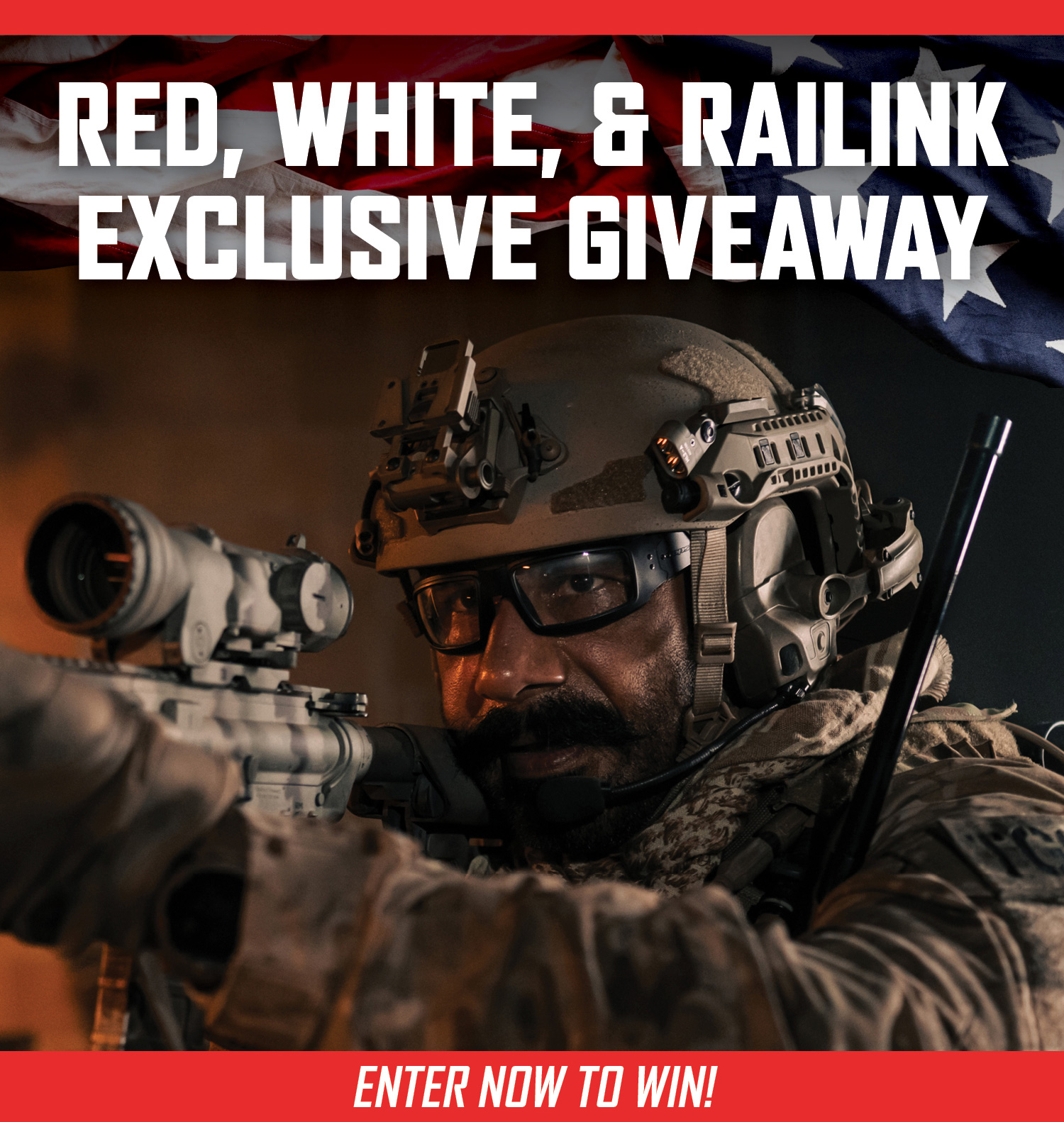 Red, White & Railink Exclusive Giveaway