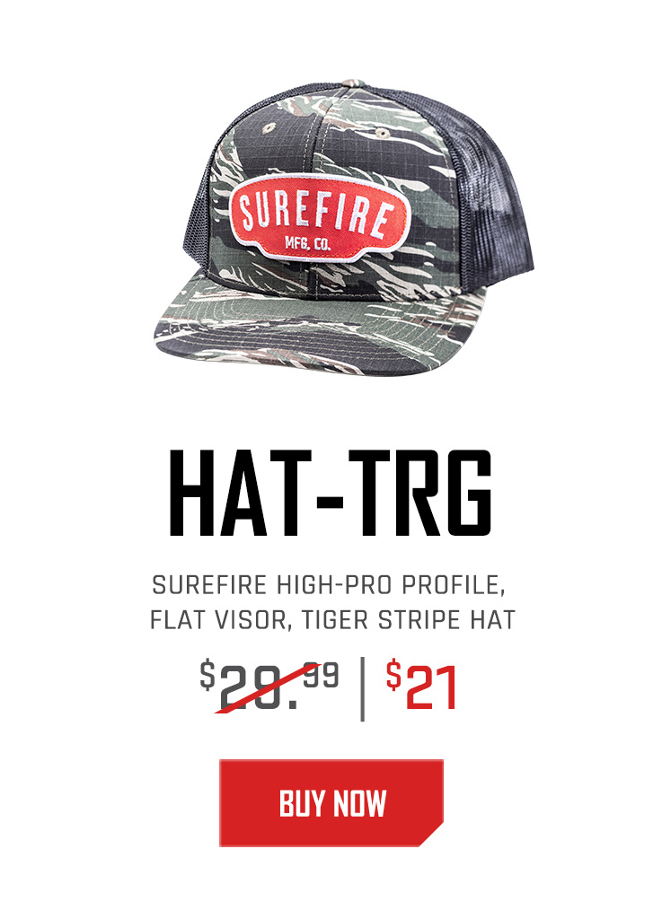 SureFire Tiger Stripe Hat