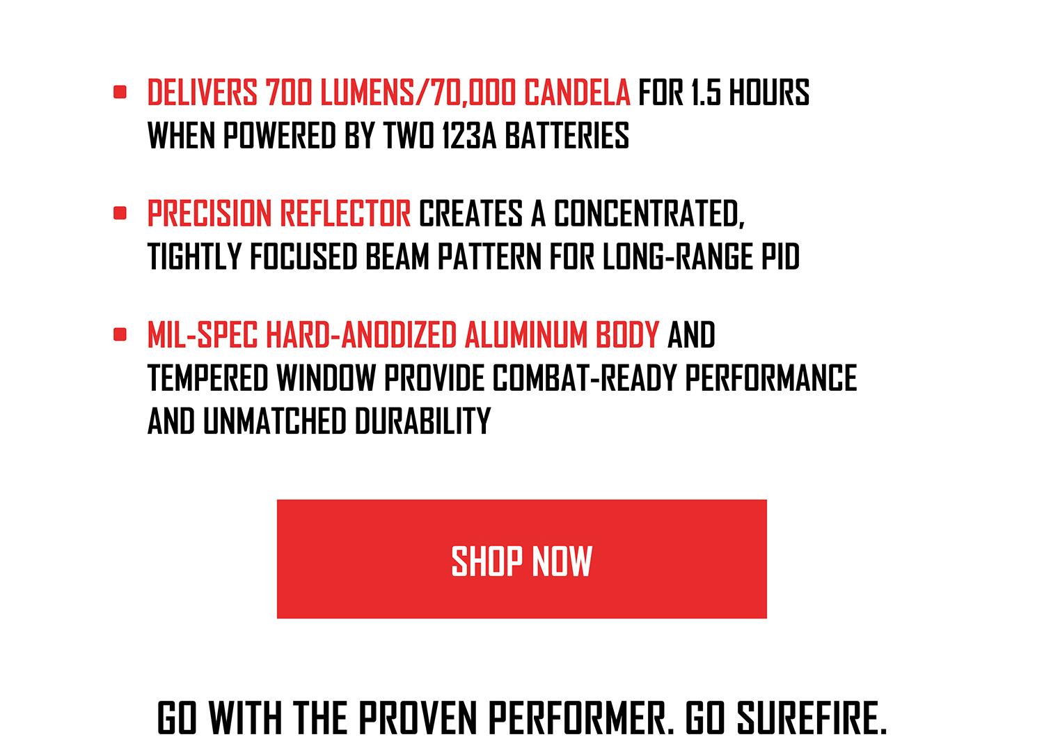 SureFire KE2-T Product Info